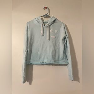 Abercrombie Cropped Ombré Hoodie